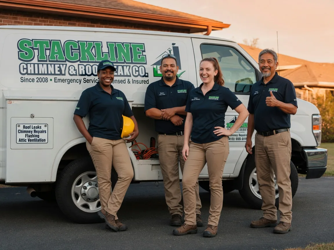 Chimney flashing repair company in Liberty, TN